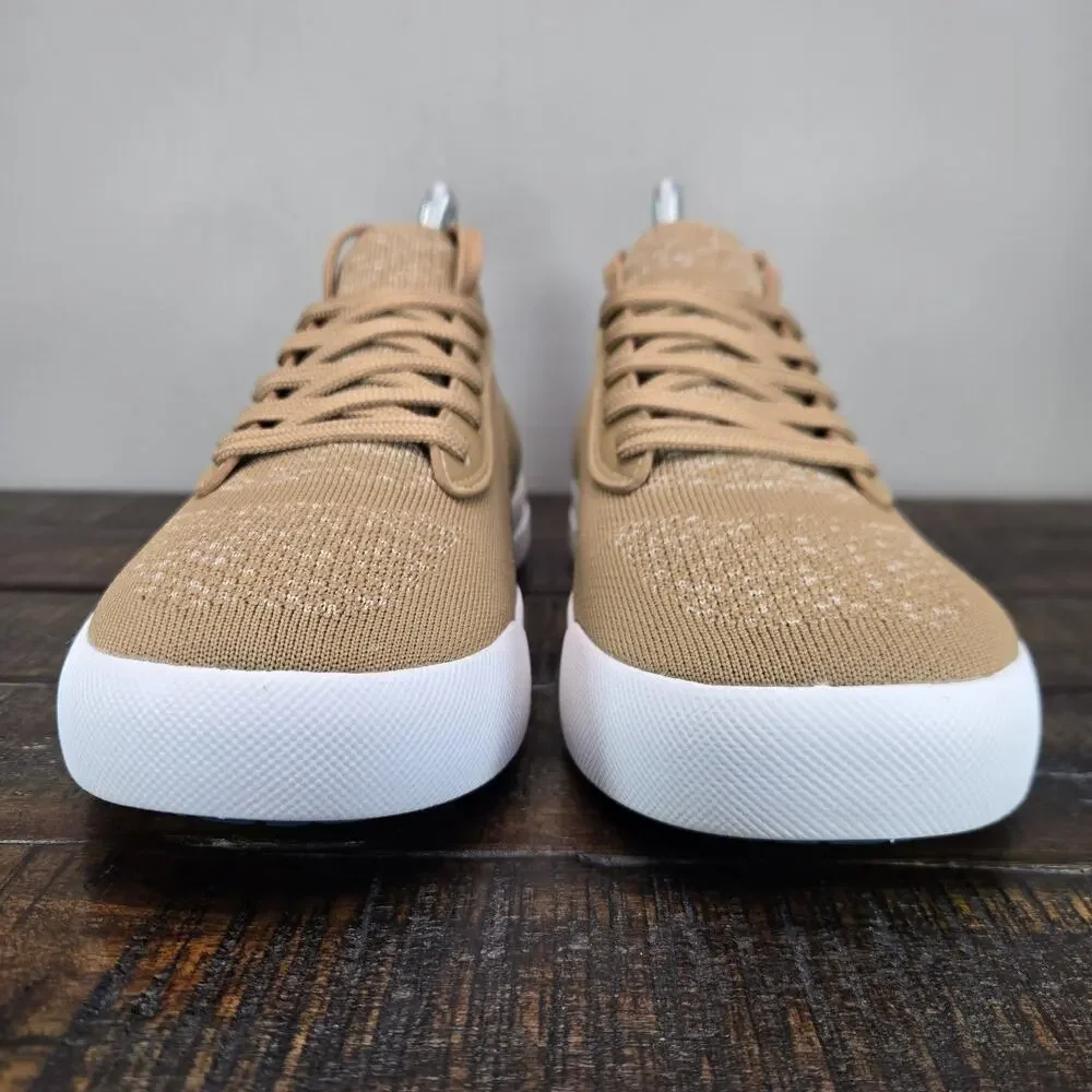 Vessi Weekend 1.5 Sneaker Womens Size 8 Waterproof Shoes Oak Brown White
